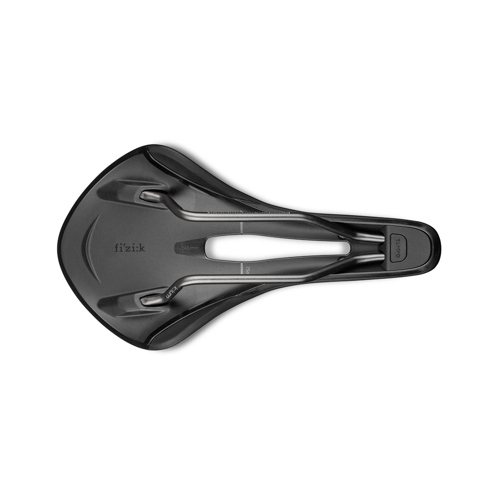 Zadel FIZIK Tempo Aliante R3 145mm Kium Rails Zwart