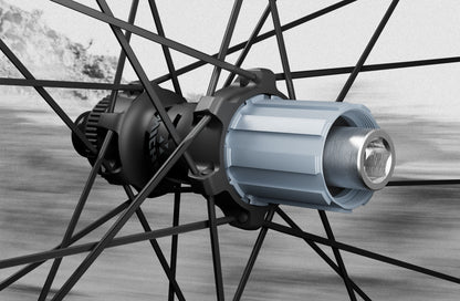 Wielpaar MICHE GRAFF AERO 48 Tubeless Ready (Center Lock)