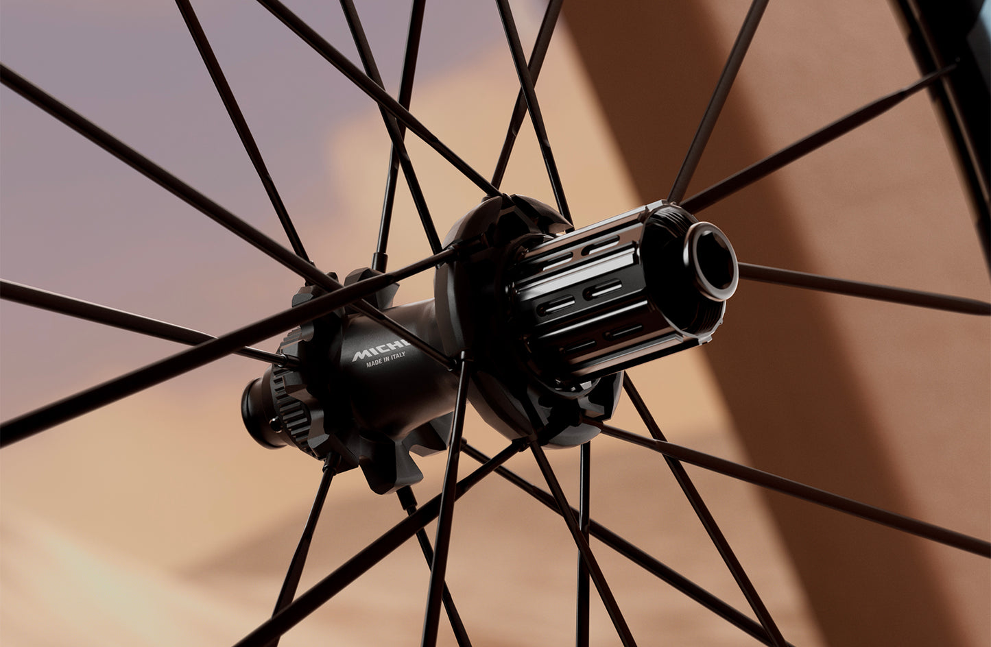 Paar MICHE DEVA RD 52 Tubeless Ready wielen (Center Lock) Zwart