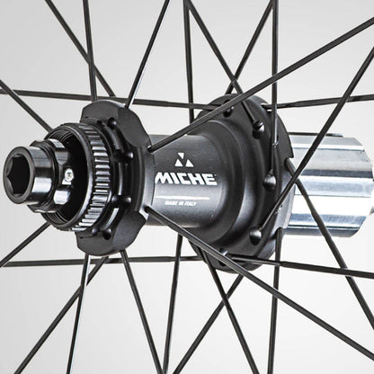 Wielpaar MICHE SYNTIUM AERO DISC Tubeless Ready (Center Lock)