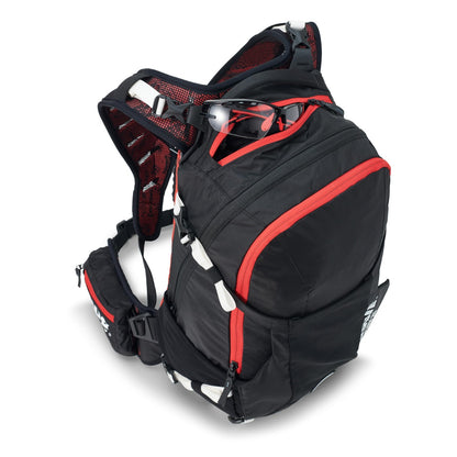 Rugzak met Geïntegreerde Rugprotector USWE FLOW 16 L Zwart/Rood