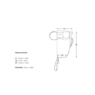 Stuurtas APIDURA BACKCOUNTRY FOOD POUCH 1,2 L Zwart Grijs