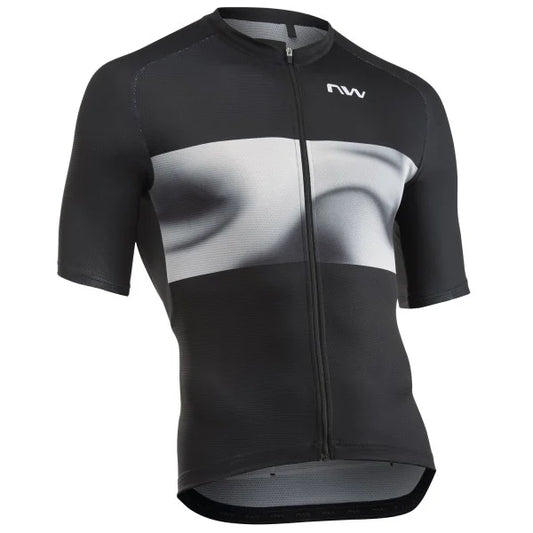 Maillot NORTHWAVE FORCE EVO Manches Courtes Noir/Gris