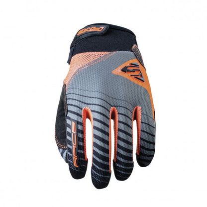 Handschoenen FIVE BMX RACE Junior Grijs/Oranje