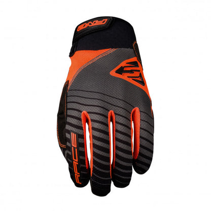 Gants FIVE BMX RACE Gris/Orange