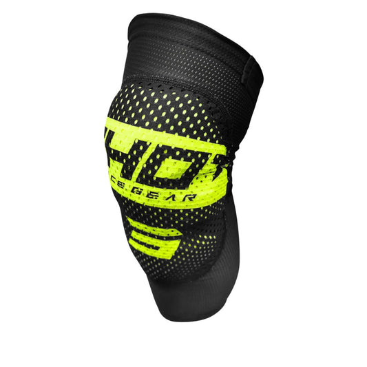 Genouillères SHOT Airlight Noir/Jaune Fluo Junior