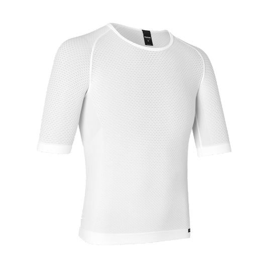 GRIPGRAB PACR naadloos zomerondershirt met korte mouwen wit