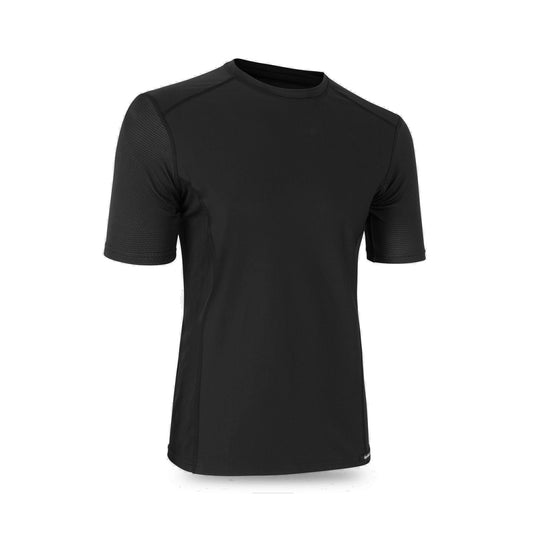 GRIPGRAB windwerend thermisch ondershirt met korte mouwen zwart