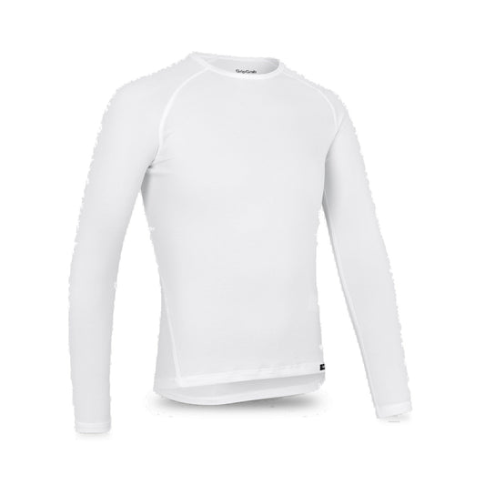 GRIPGRAB RIDE thermisch ondershirt met lange mouwen wit