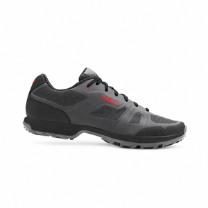 Chaussures VTT/Gravel GIRO GAUGE Femme Gris/Noir — profil extérieur