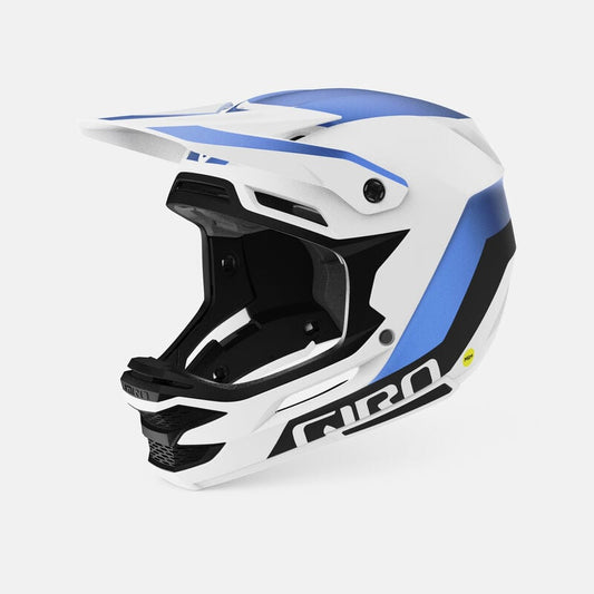 GIRO INSURGENT MIPS MTB Helm Mat Wit/Blauw