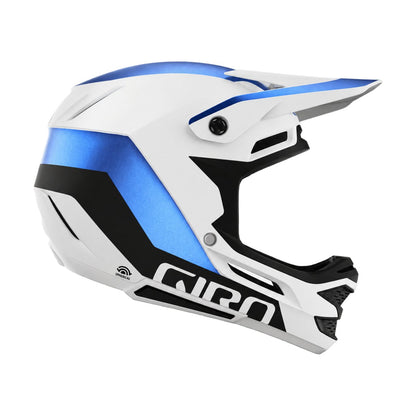 Casque VTT GIRO INSURGENT MIPS SPHERICAL Blanc Mat/Bleu