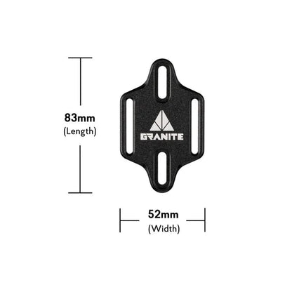 Universele Schroefband GRANITE DESIGN PORTALEDGE Zwart