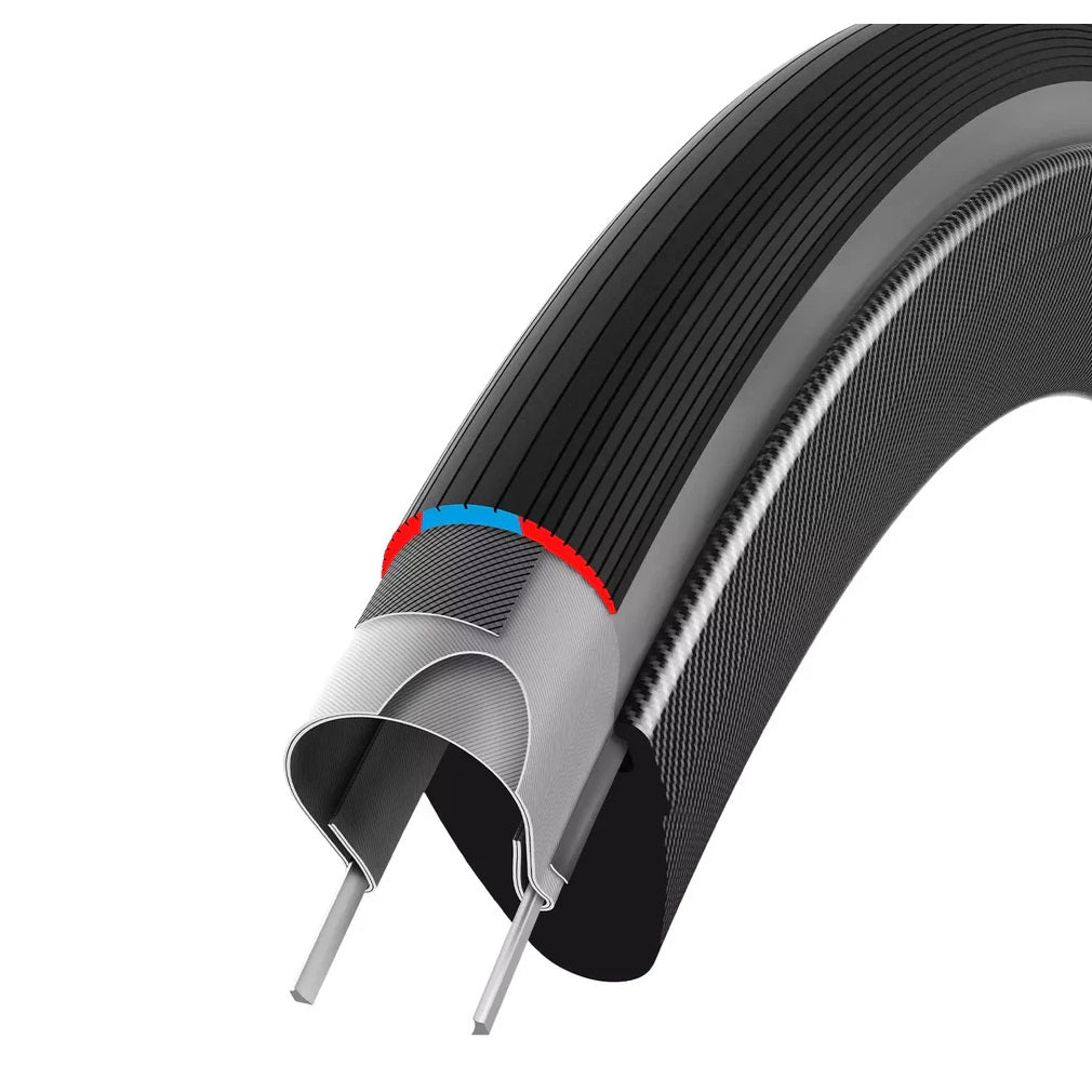 Paire de Pneus VITTORIA CORSA PRO 700x28c Tubeless Ready - Édition Limitée Or