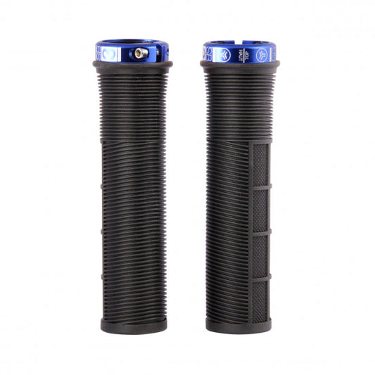Grips SB3 RACE EN Lock-On 130 mm Noir/Bleu