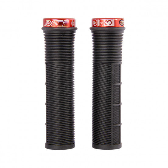 Grips SB3 RACE EN Lock-On 130 mm Noir/Rouge