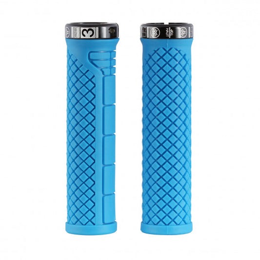 Grips SB3 SHARK Lock-On 132 mm Bleu