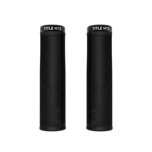 Grips Title MTB FORM Lock-On XL Zwart - paar vooraanzicht