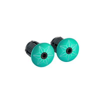 Stuurlint SUPACAZ SUPER STICKY KUSH STAR FADE Zwart/Turquoise