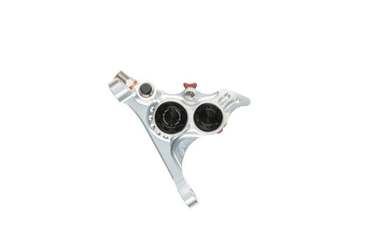 Etrier de Frein Avant HOPE RX4+ SL FMF (+20) 70mm 4 Pistons Minéral Argent