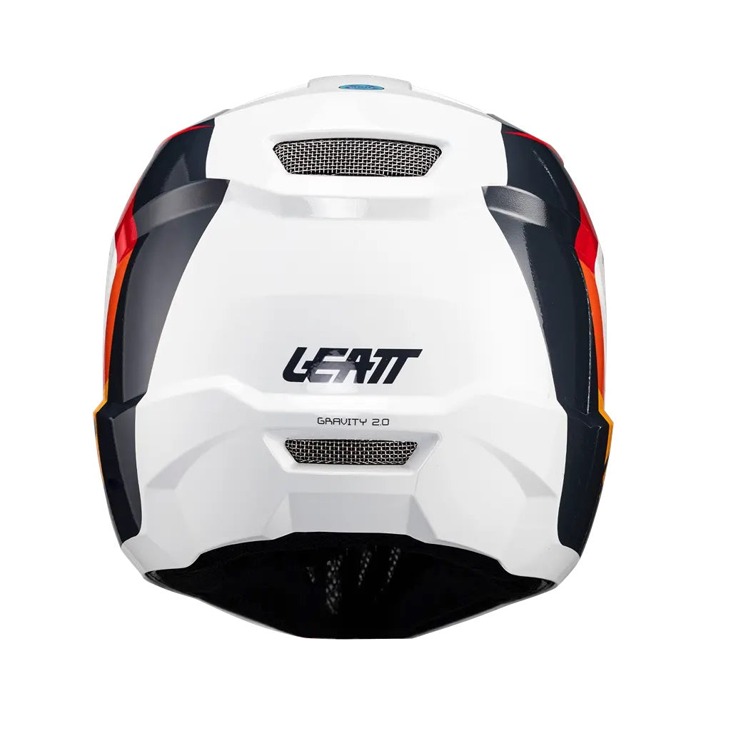 LEATT MTB GRAVITY 2.0 Helm Wit/Rood