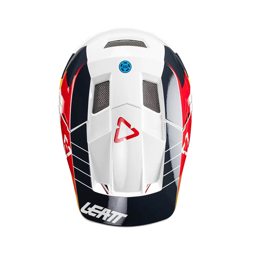 LEATT MTB GRAVITY 2.0 Helm Wit/Rood