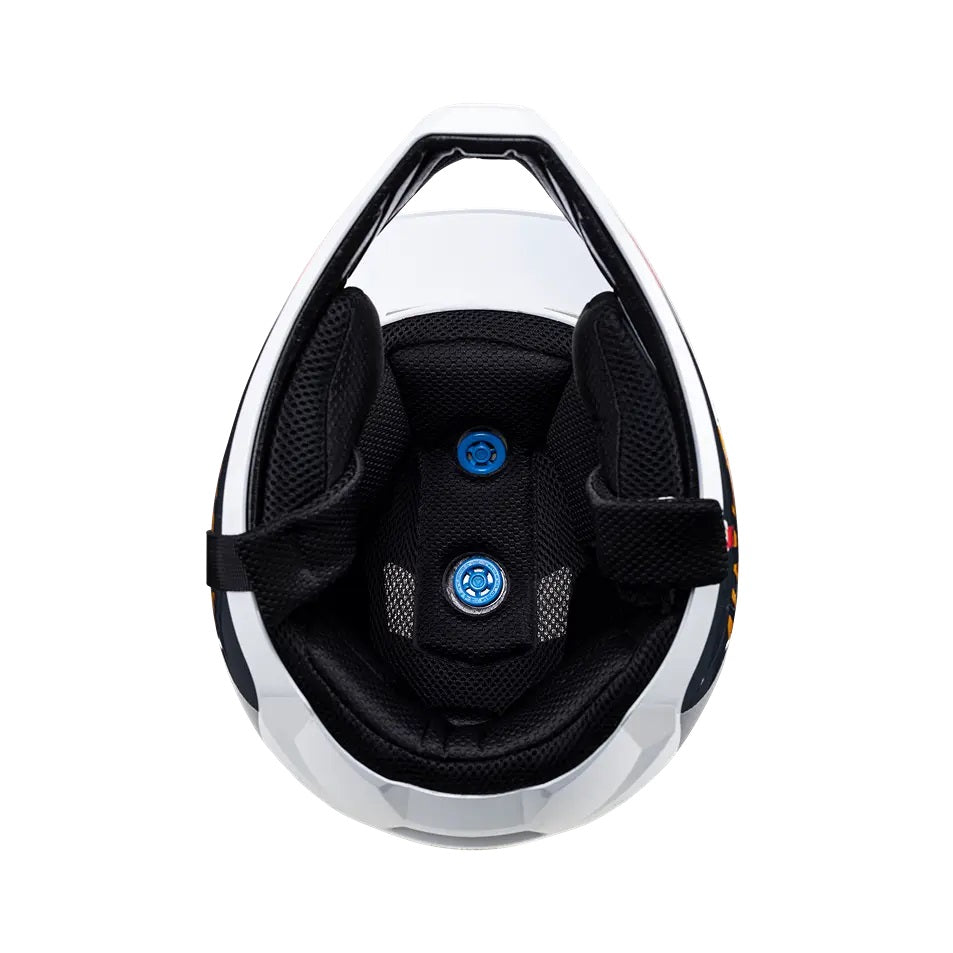 LEATT MTB GRAVITY 2.0 Helm Wit/Rood