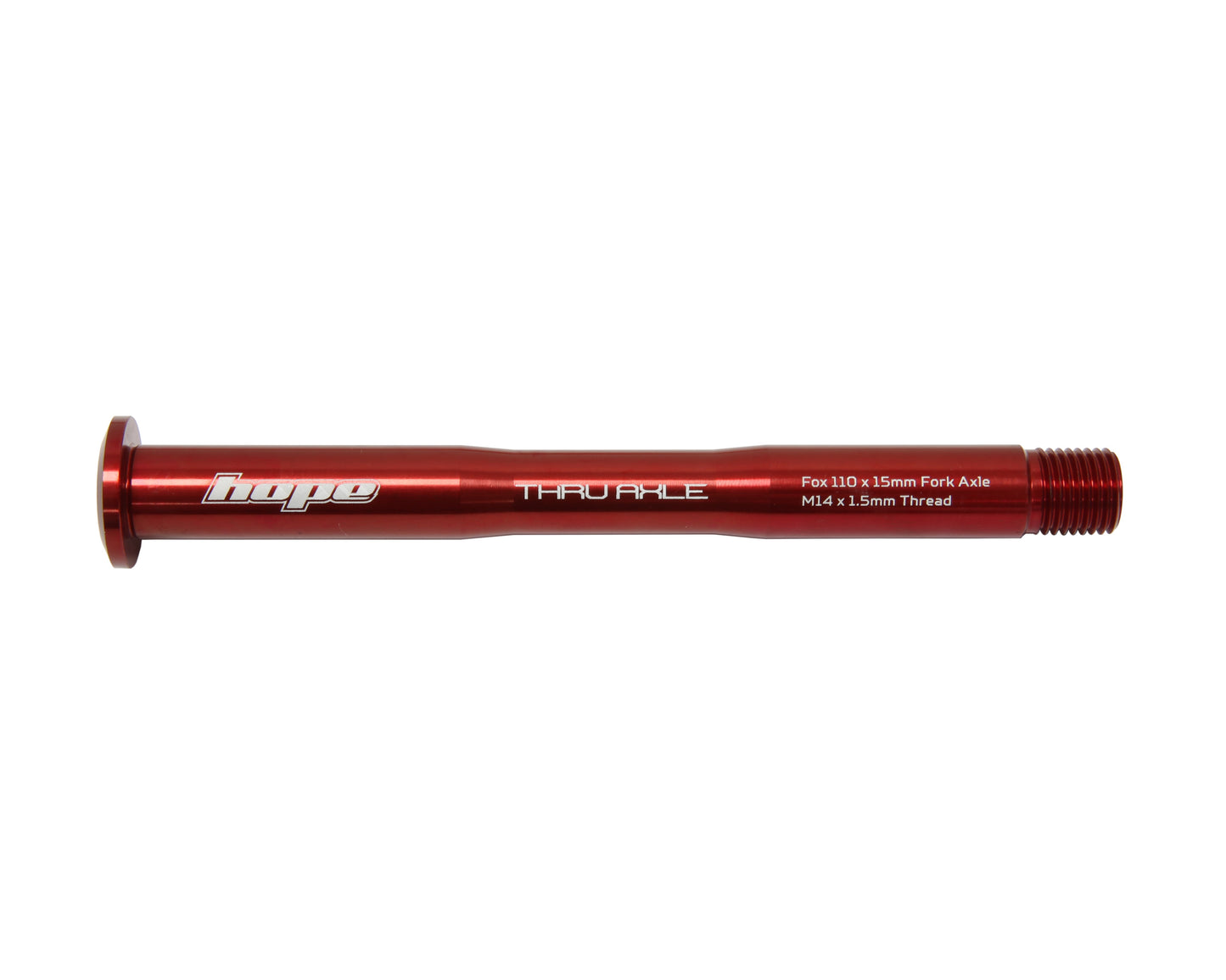 Axe de Roue Avant HOPE pour Fourche FOX 36/38 Rouge