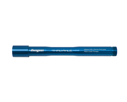 Voorwielasschroef HOPE voor Vork OHLINS RXF34/RXF36/RXF38 Blauw