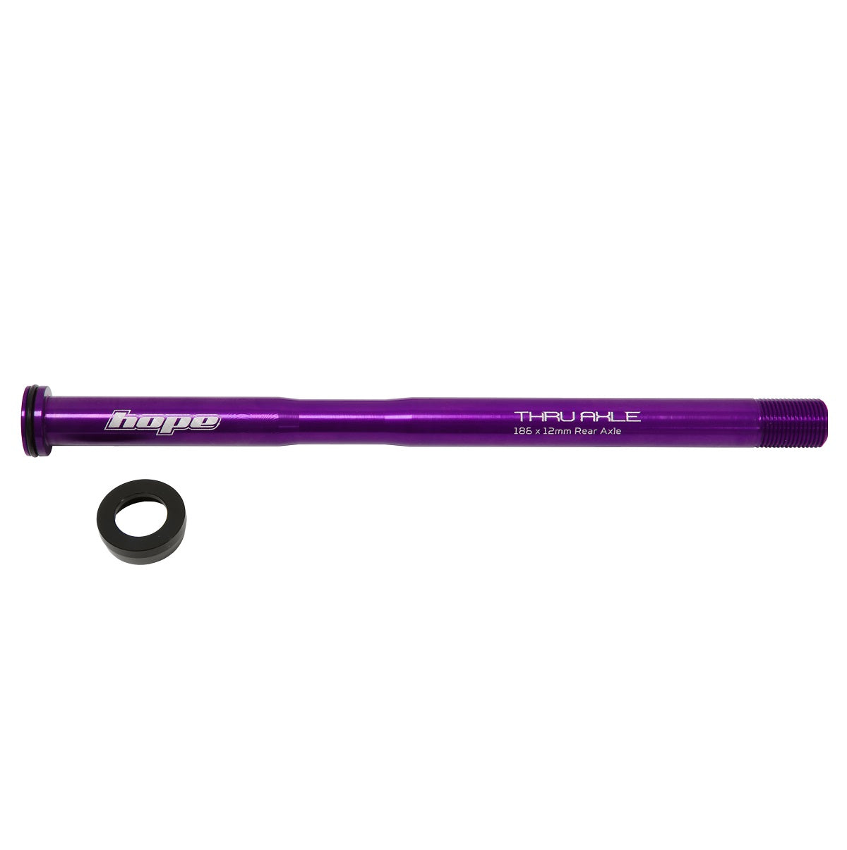 Axe de Roue Arrière HOPE 186mm #HTAR186 Violet