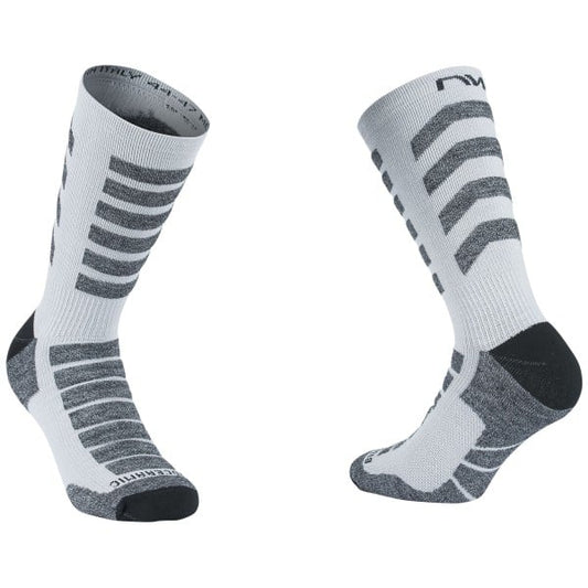 Chaussettes NORTHWAVE HUSKY CERAMIC HIGH Gris Clair