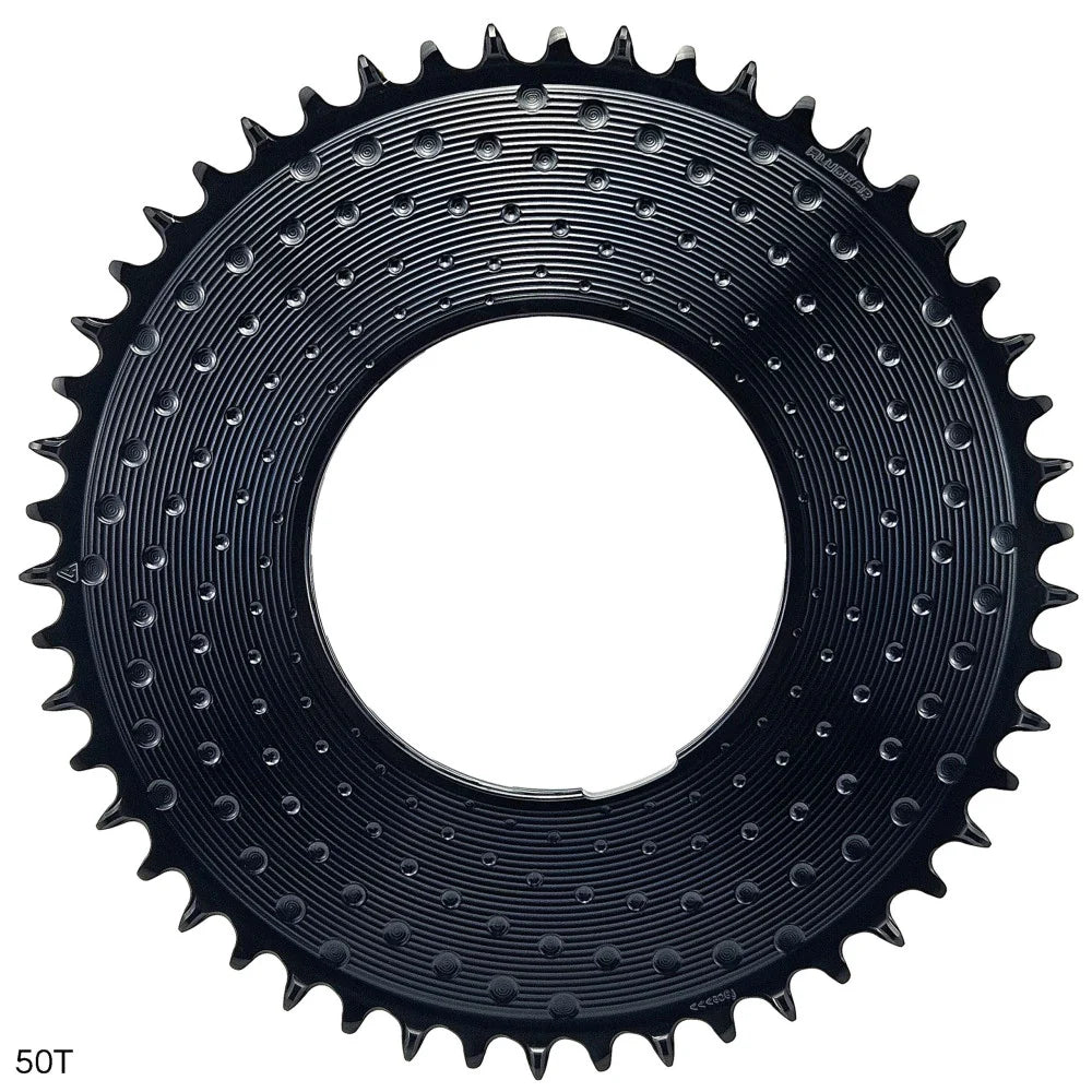 Plateau Mono 12/13V ALUGEAR AERO Thread Mount Sram Noir