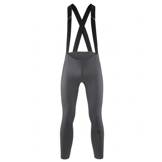 ASSOS MILLE GT SPRING FALL S11 lange fietsbroek met bretels grijs