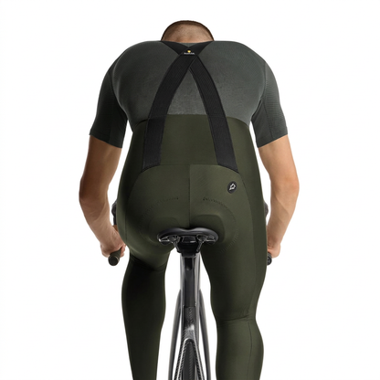Cuissard Long à Bretelles ASSOS MILLE GT SPRING FALL S11 Deep Green