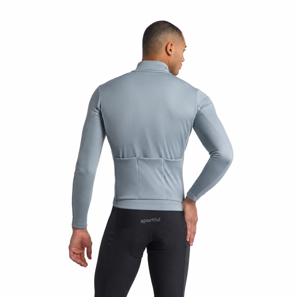 Veste SPORTFUL CLASSIC 2 Gris, dos sur fond blanc