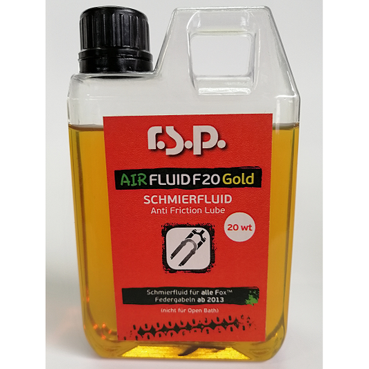 Voorvorkolie voor Fox RSP AIR FLUID F 20 GOLD