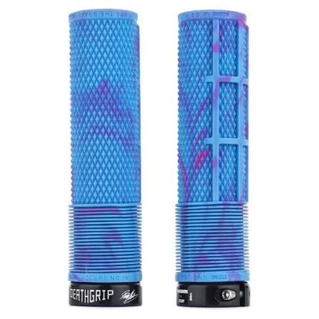 Grips DMR DEATHGRIP Large Lock-on Blauw/Camo