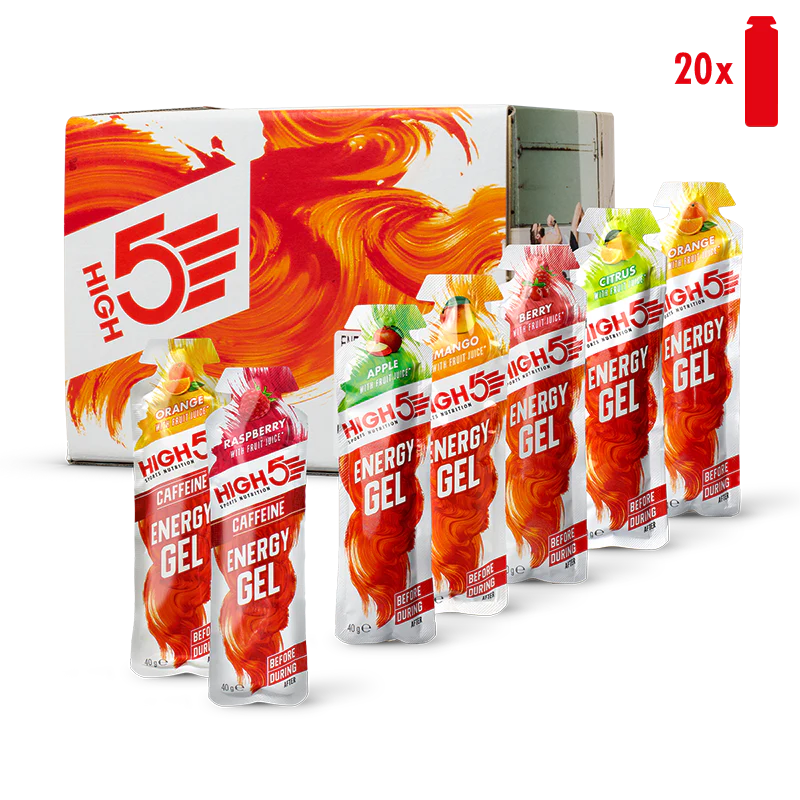 Pack Gel Énergétique HIGH5 ENERGY GEL (40g) Mix Saveurs