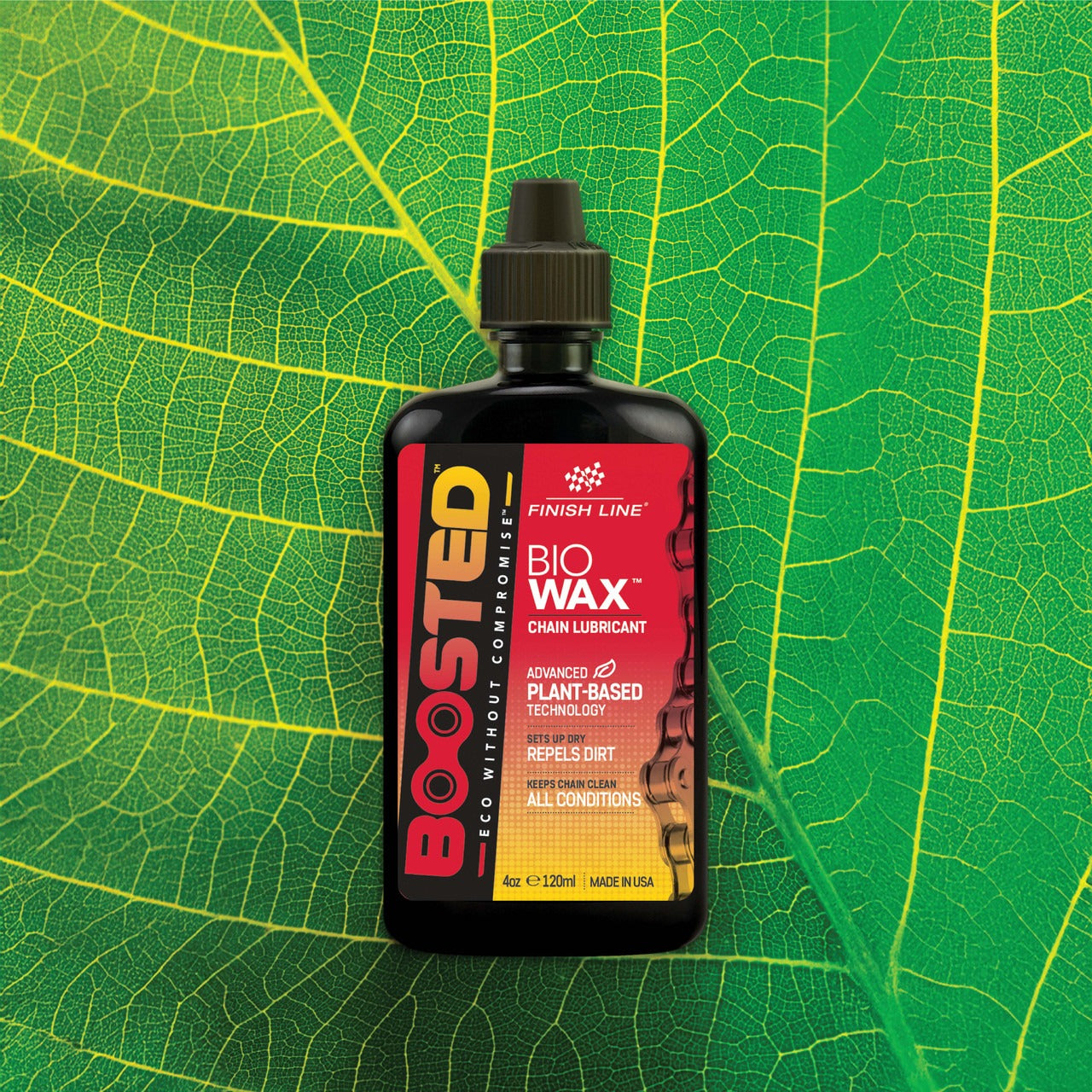 FINISH LINE BOOSTED™ BIO WAX Kettingsmeermiddel (120 ml)