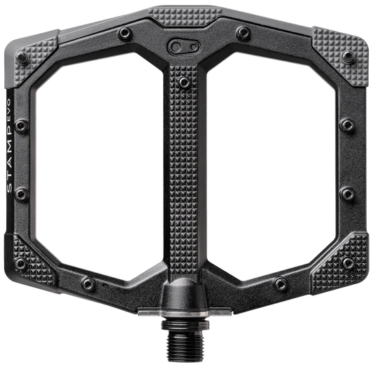 CRANKBROTHERS STAMP EVO Grote platte pedalen Zwart