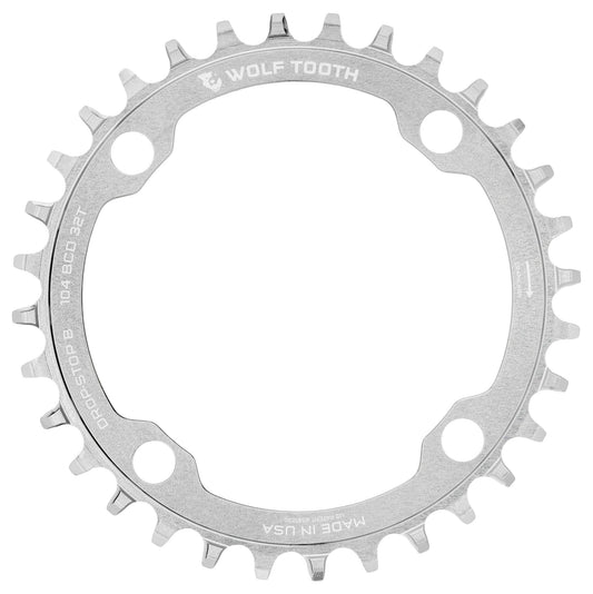 WOLF TOOTH DROP-STOP B 104mm Ruw Zilver Mono Dek