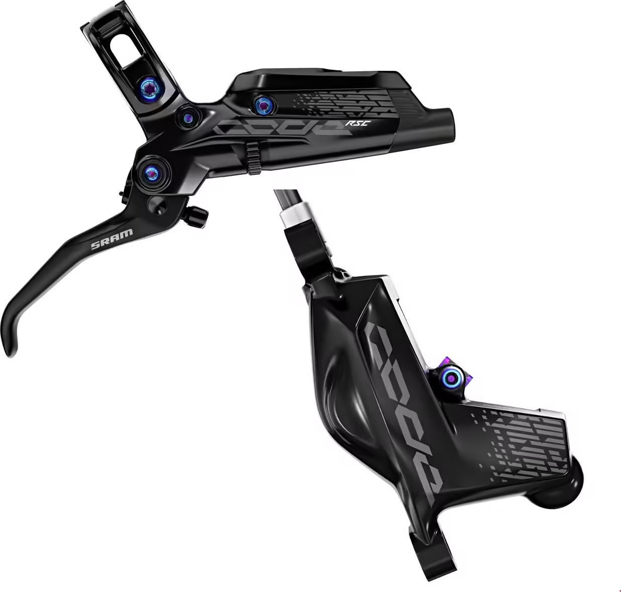 SRAM CODE RSC Achterrem Regenboog Metalen Remblokken