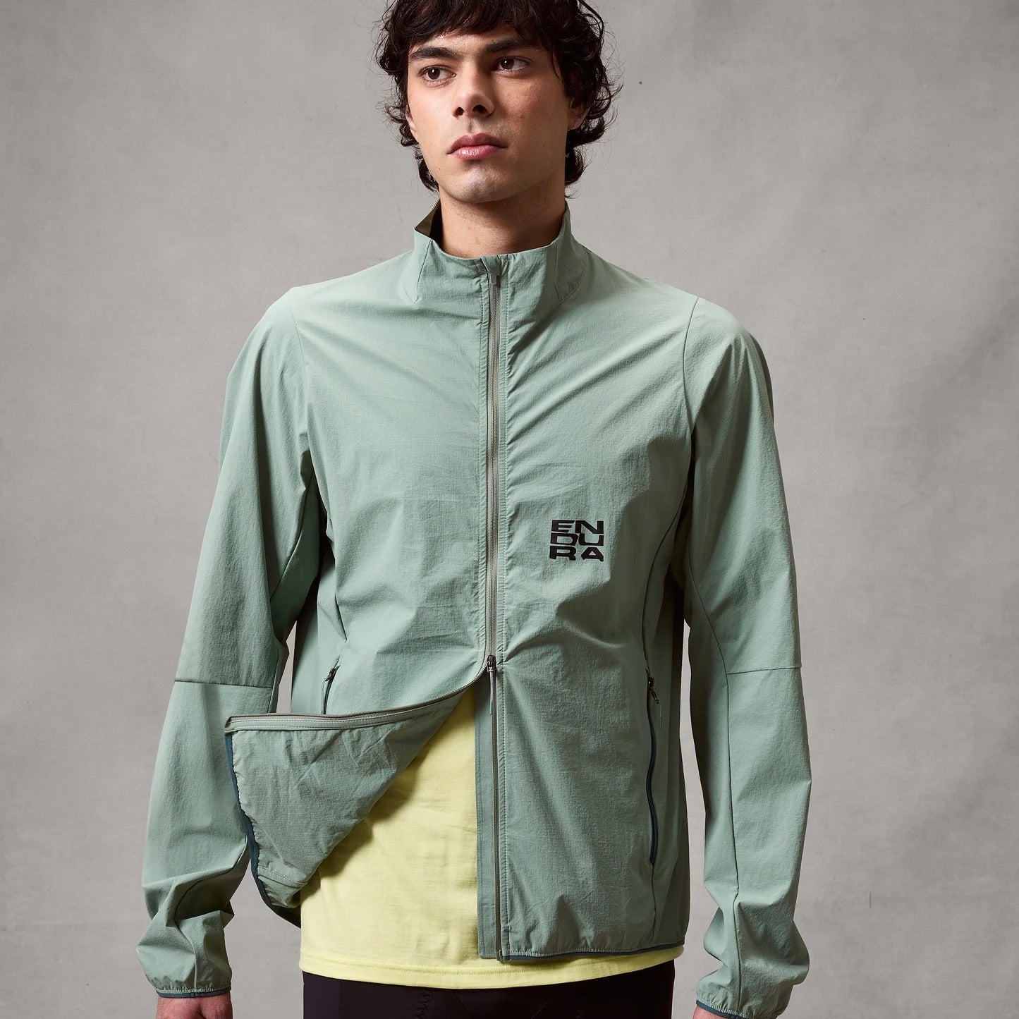 Veste ENDURA ALLTRACK RIDE PACKABLE Vert