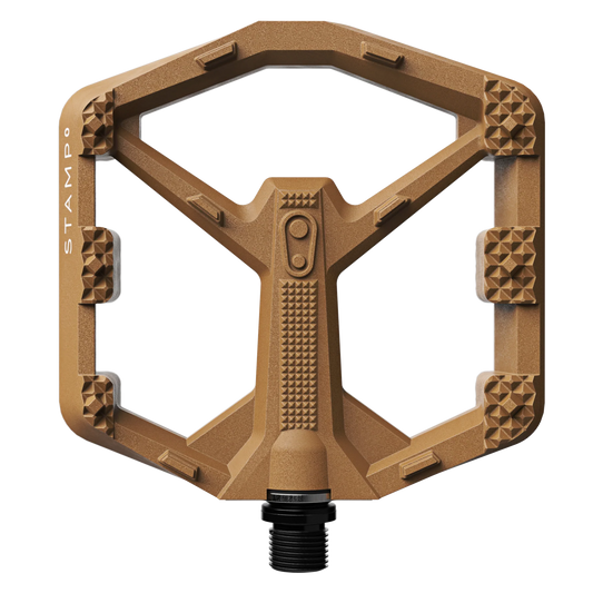 Platte pedalen CRANKBROTHERS STAMP 0 Groot Bruin
