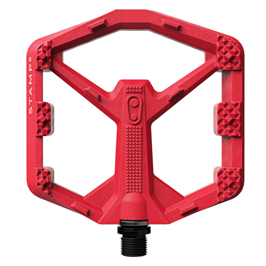 Platte pedalen CRANKBROTHERS STAMP 0 Groot Rood