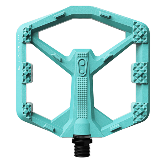 CRANKBROTHERS STAMP 0 Kleine platte pedalen Turquoise