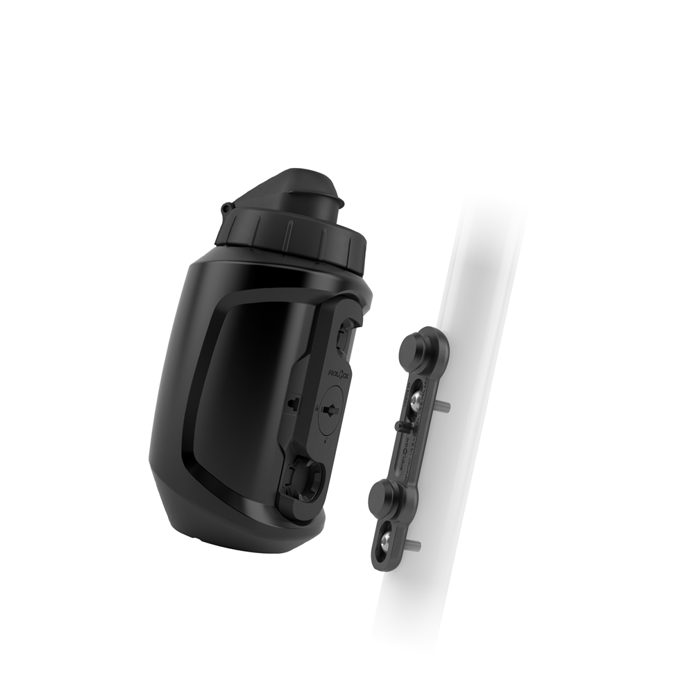 Fles- en bidonhouderset FIDLOCK TWIST UNI BASE 550 ml Zwart