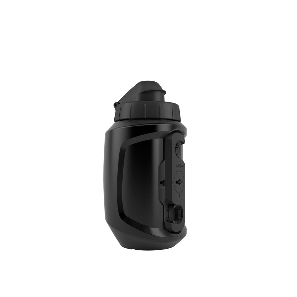 FIDLOCK TWIST fles met magneetband (550ml) Zwart