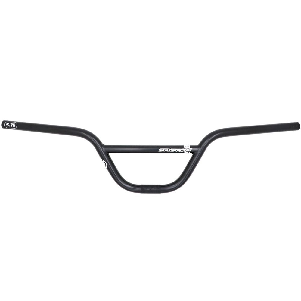 Guidon BMX STAYSTRONG Chevron Cruiser V2 Black Ø22.2mm