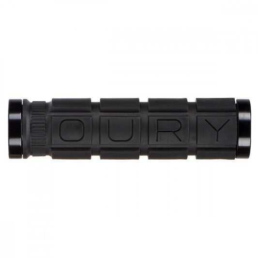 OURY Dubbele Lock-on Handvatten 127mm Zwart